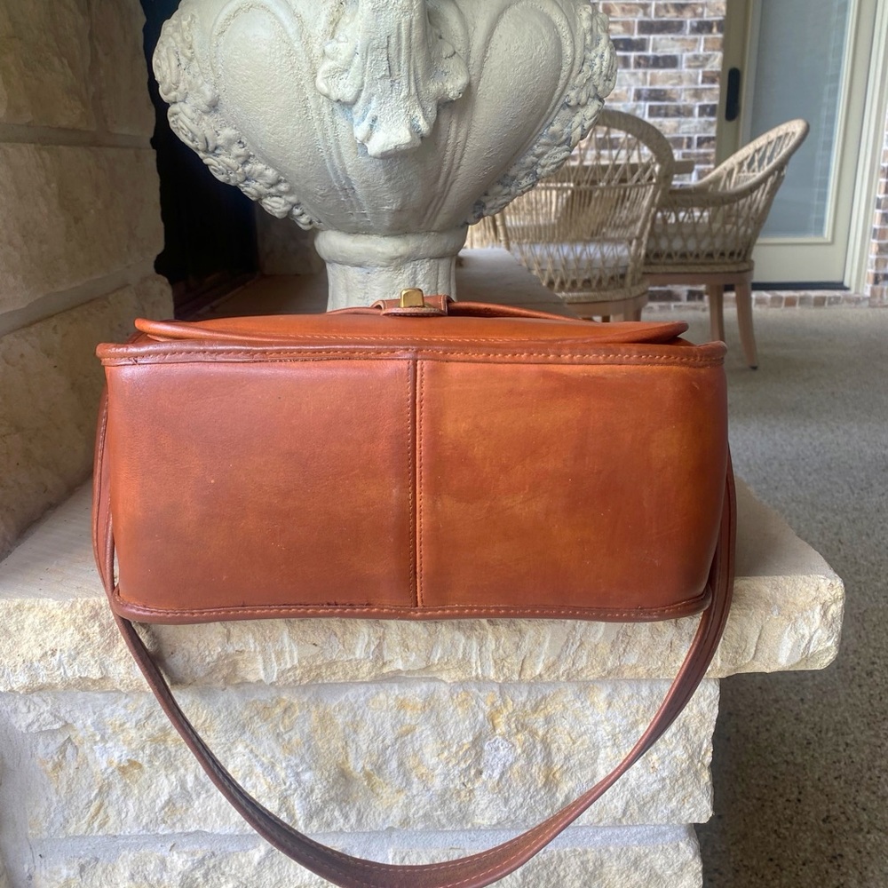 Vintage Coach Original Grand Rambler British Tan 👜FABULOUS!👜 BEST PRICE! - Picture 9 of 15